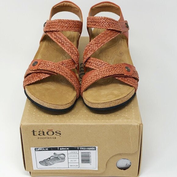 Taos Footwear Women's Trulie Brick Sandal 6-6.5 M - Picture 8 of 9